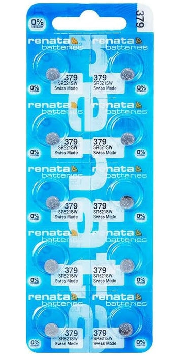 Renata watch battery SR521SW 379 1.55v