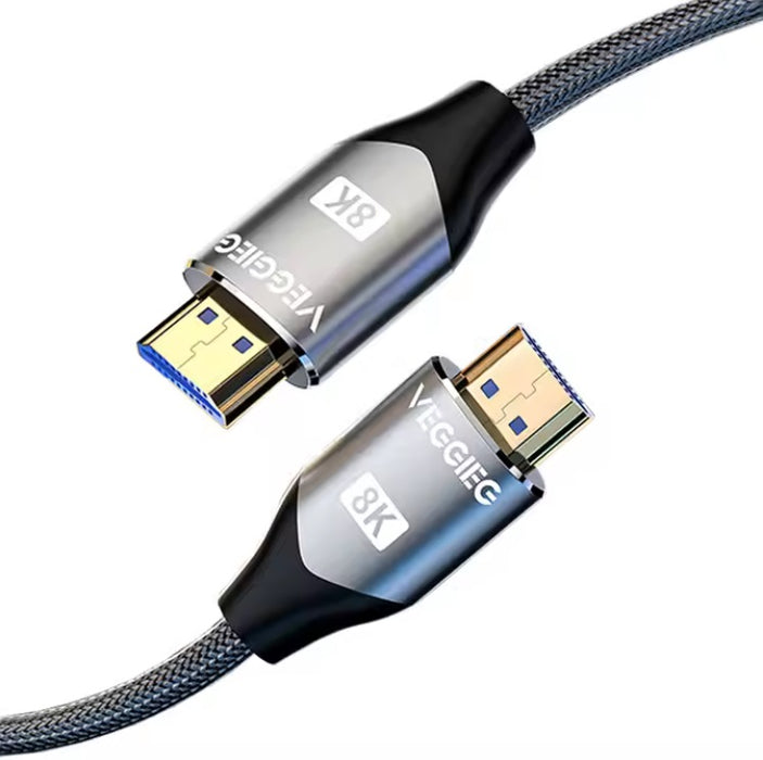 HDMI Cable 8K 144Hz 48 Gbps Premium 2.1 HD TV HDMI Video Cable