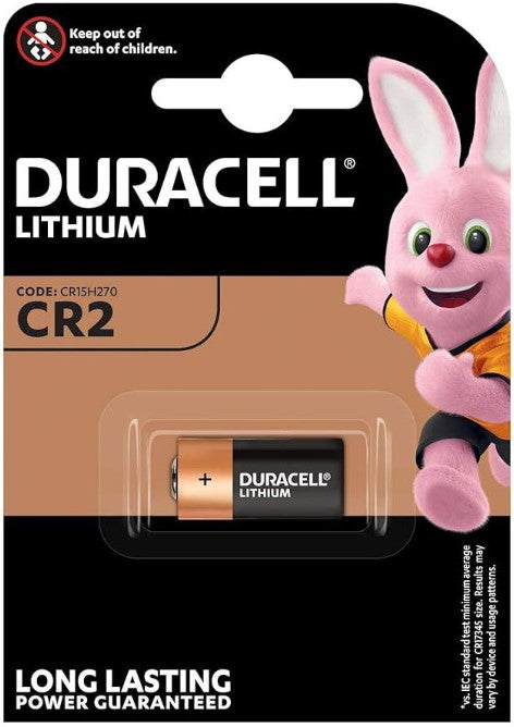 CR2 Duracell Lithium 3V Battery EL1CR2 CR17355