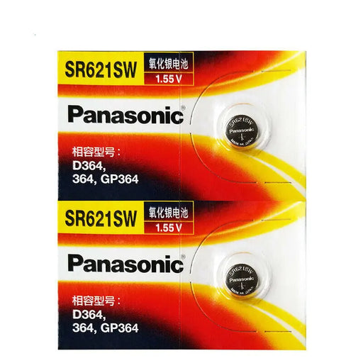 GENUINE PANASONIC SR920SW 371 1.55v SR621SW 364 Cell Silver Oxide Battery Watch freeshipping - JUST BATTERIES