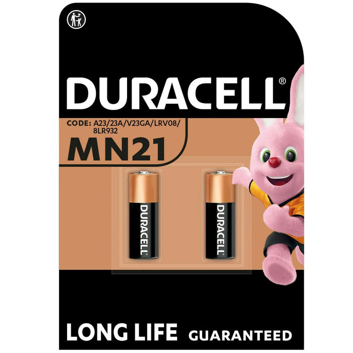 MN21 23A V23GA A23 K23A LRV08 8LR50 12V 2PK Duracell Battery Genuine BB 2025 freeshipping - JUST BATTERIES