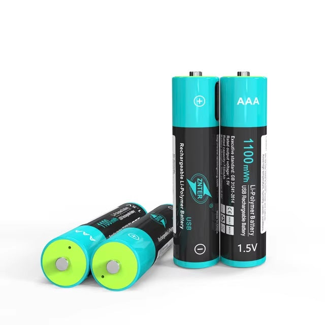 AAA LITHIUM rechargeable BATTERY 1.5V Znter