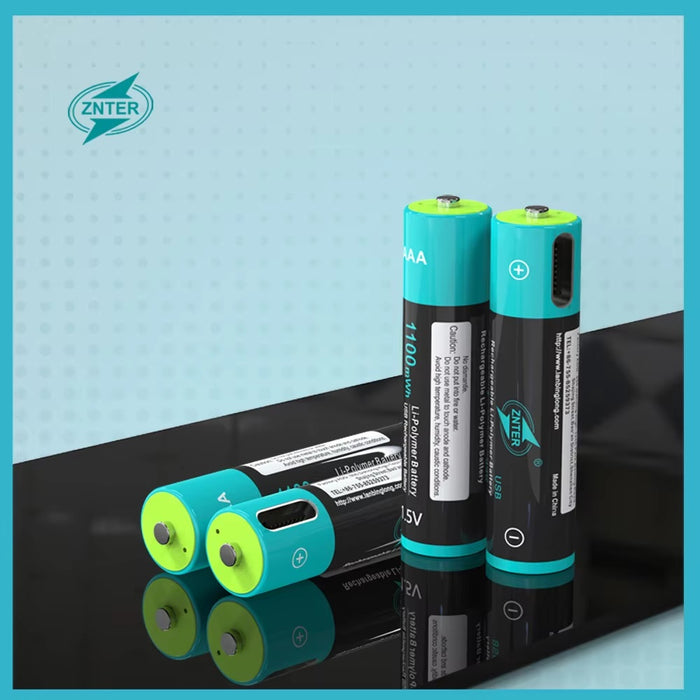 AAA LITHIUM rechargeable BATTERY 1.5V Znter