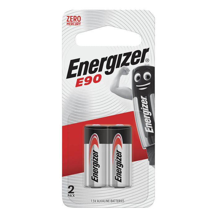 Energizer LR1 E90 N Alkaline Batteries, 1.5V, Pack of 2