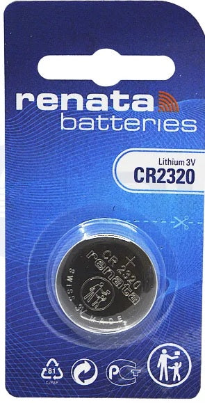 CR2320 3V Lithium battery By Renata