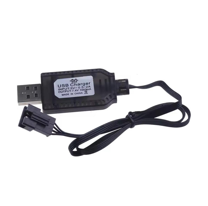 14500 battery Charger SM-4P Li-ion battery USB Charge Cable