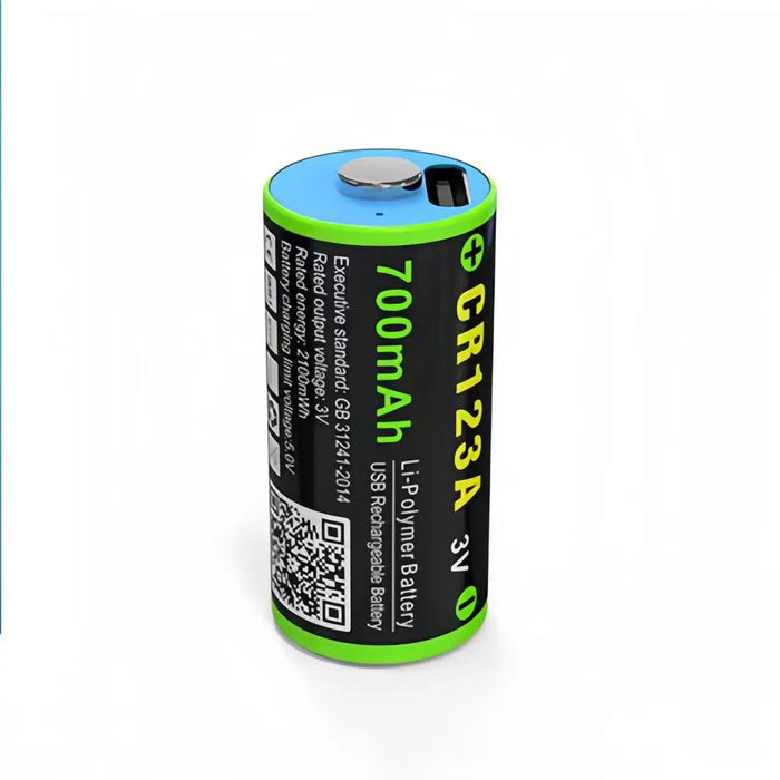 ZNTER 3.0V CR123A rechargeable battery 700mAh USB rechargeable lithium battery