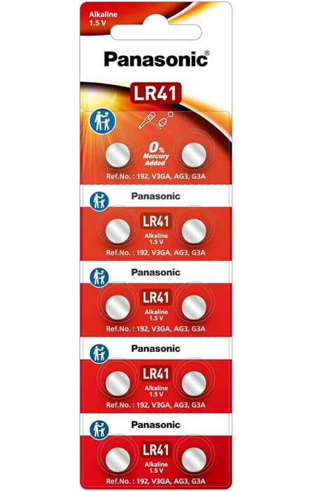 Panasonic AG3 LR41 192 G3A 1.5V battery