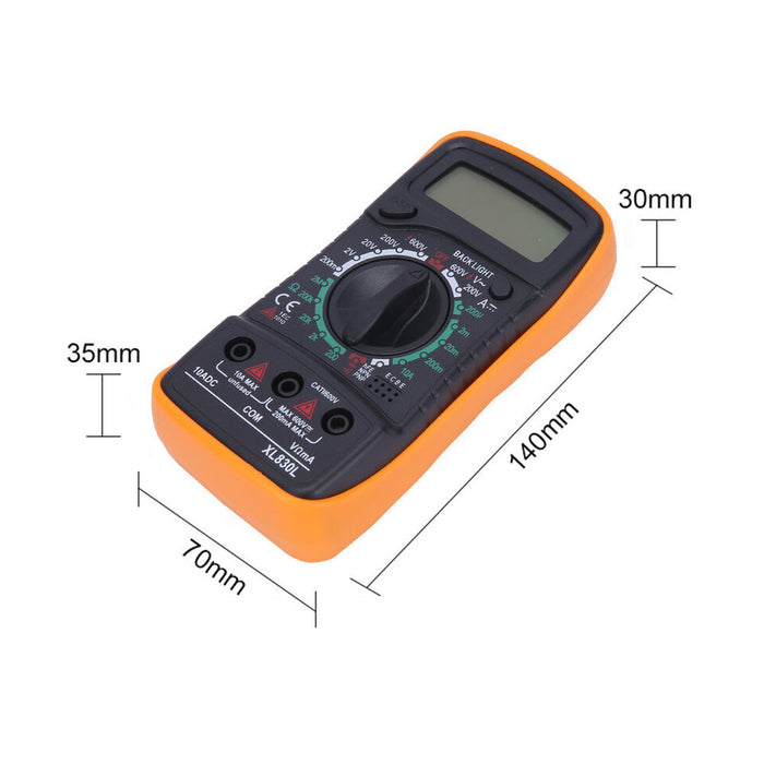 Brand new Multi Tester Ohmmeter AC DC Voltmeter  LCD Digital Multimeter XL830L