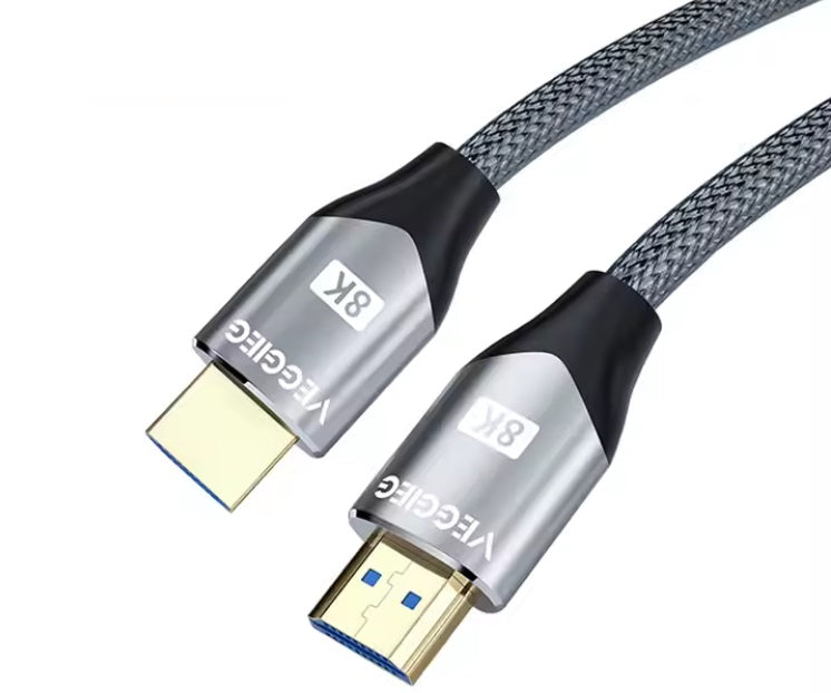 HDMI Cable 8K 144Hz 48 Gbps Premium 2.1 HD TV HDMI Video Cable