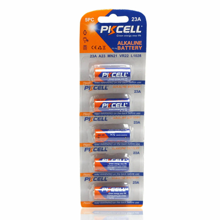 23A 21/23 A23 23A 23GA 12V or 27A MN27 LR27A A27 L828 V27GA 12V PKCELL Alkaline freeshipping - JUST BATTERIES
