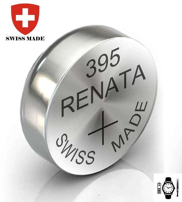RENATA 395 SR927SW Silver Oxide Watch Battery – 1.55V Swiss Made