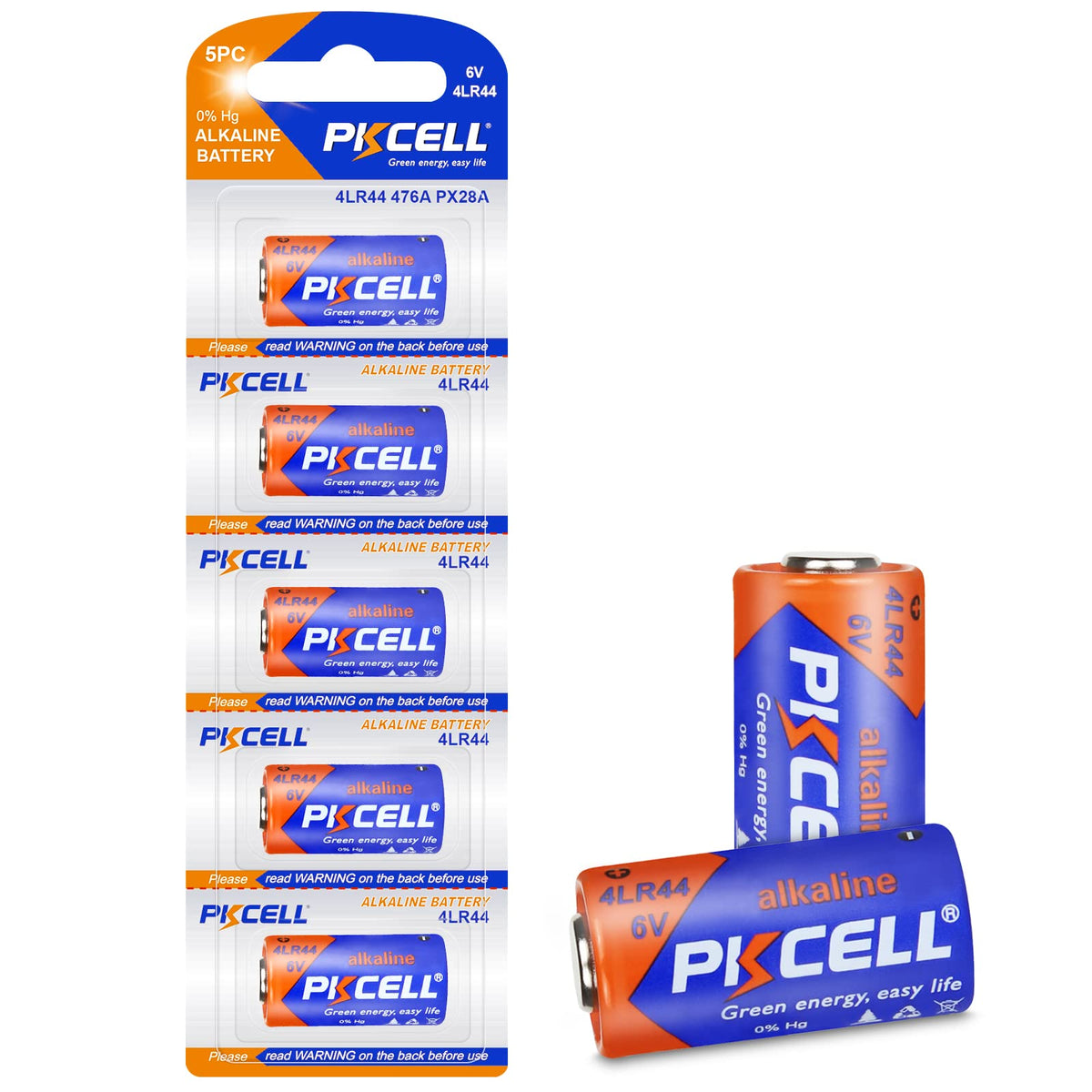 4LR44 GP476A 4A76 PX28A L1325 6V Battery Alkaline for Dog Collar — JUST ...