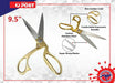 9.5" Scissors Tailor Dressmaking Sewing Cutting Trimming Fabric Cutting Shear freeshipping - JUST BATTERIES