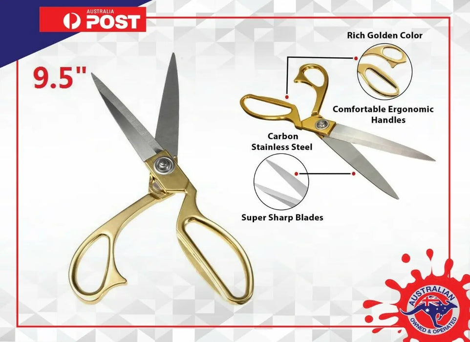 9.5" Scissors Tailor Dressmaking Sewing Cutting Trimming Fabric Cutting Shear freeshipping - JUST BATTERIES