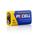 9V Battery 9 Volt 1604A 6F22 MN1604 Extra Heavy Duty Battery PKCELL PKCELL