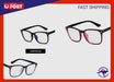 AU Blue light Blocking Computer Gaming Glasses Spectacles Anti Eyestrain Eyewear Unbranded