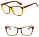 Blue Light Blocking Glasses Spectacles Anti Eyestrain Eyewear NEW tea Color Oval Unbranded