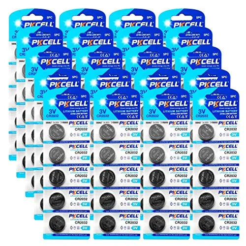 2032 3V Battery, CR2032 Lithium 3v Coin Cell Battery 2032 Watch Battery ,100 Counts freeshipping - JUST BATTERIES