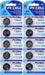 CR2032 CR2025 CR2016 CR2450 CR1616 3V Coin Button Lithium Battery PKCELL PKCELL