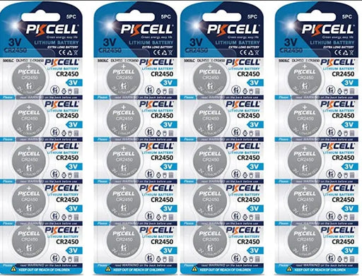 CR2032 CR2025 CR2016 CR2450 CR1616 3V Coin Button Lithium Battery PKCELL PKCELL