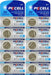 CR2032 CR2025 CR2016 CR2450 CR1616 3V Coin Button Lithium Battery PKCELL PKCELL