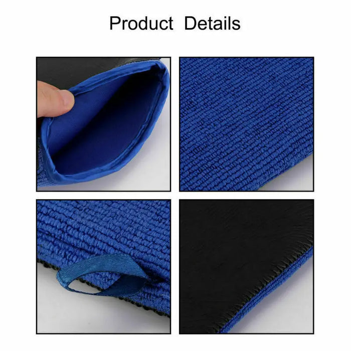 Clay Mitt Glove Car Polish Clay Bar Detailing Glove Microfiber Wash Brand New Unbranded/Generic