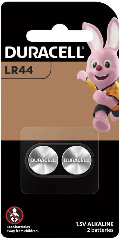 Duracell Alkaline LR44 Battery 2 Pieces 1.5V Duracell