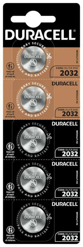 Duracell CR2032 DL2032 ECR 2032 Lithium Batteries — JUST BATTERIES AUSTRALIA