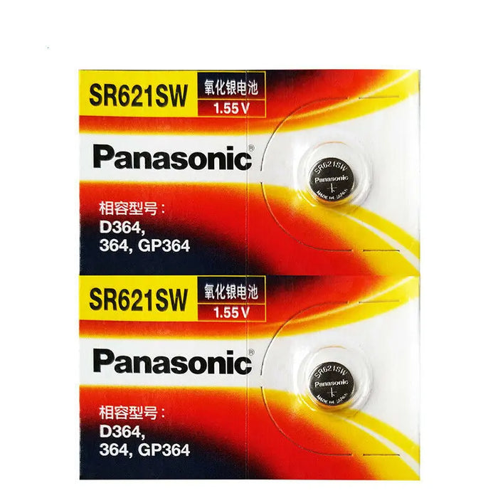 GENUINE PANASONIC SR920SW 371 1.55v SR621SW 364 Cell Silver Oxide Battery Watch freeshipping - JUST BATTERIES