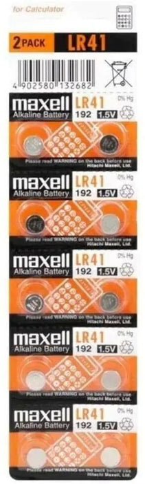 MAXELL AG13 LR44 AG3 LR41 AG10 1130  Alkaline 1.55v 0% Mercury Coin Battery New freeshipping - JUST BATTERIES