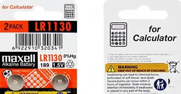 MAXELL AG13 LR44 AG3 LR41 AG10 1130 Maxell