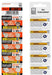 MAXELL AG13 LR44 AG3 LR41 AG10 1130 Maxell