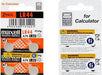 MAXELL AG13 LR44 AG3 LR41 AG10 1130 Maxell
