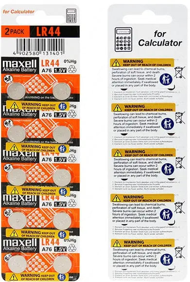 MAXELL AG13 LR44 AG3 LR41 AG10 1130 Maxell