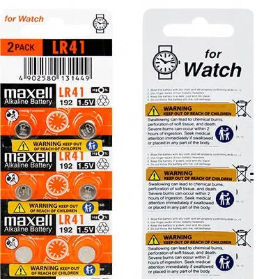 MAXELL AG13 LR44 AG3 LR41 AG10 1130 Maxell
