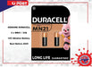 MN21 23A V23GA A23 K23A LRV08 8LR50 12V 2PK Duracell Battery Genuine BB 2025 freeshipping - JUST BATTERIES