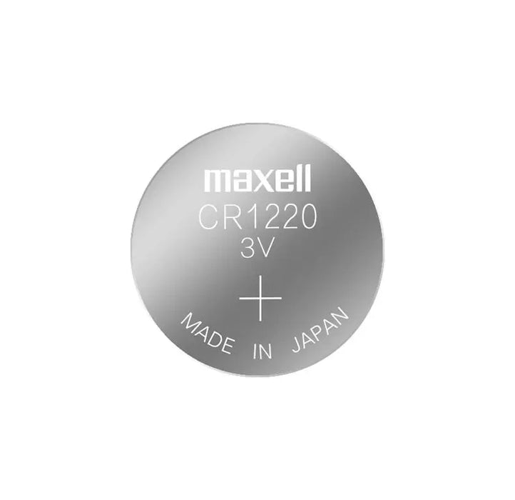 Maxell CR1220 DL1220 CR 1220 3V lithium coin battery pack of 5 Maxell