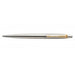 PARKER JOTTER STAINLESS STEEL GT BALL PEN GOLD PLATED TRIM Ballpoint PARKER NEW Parker