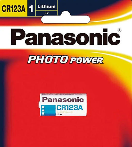 Panasonic CR123 CR123A CR17345 K123 16340 3V Lithium Camera Batteries EXP 01/31 Panasonic