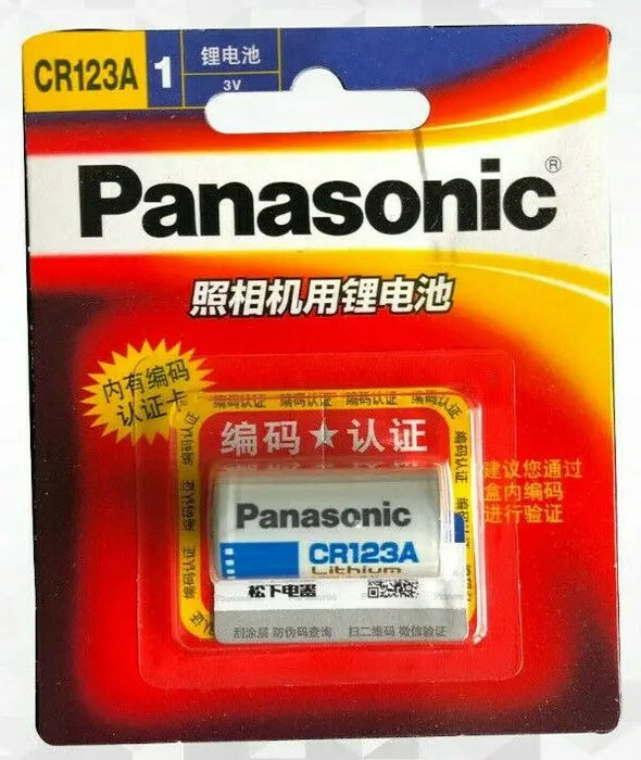 Pila Panasonic Cr123 3 Volts Cr123a Cr-123 Cr123a El-123a 16340 Panasonic  CR123