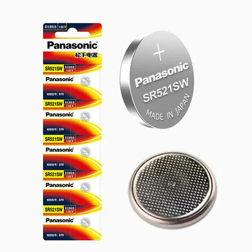 Panasonic SR521SW 379 SR920SW 371 1.55v SR621SW 364 Silver Oxide Battery Watch freeshipping - JUST BATTERIES