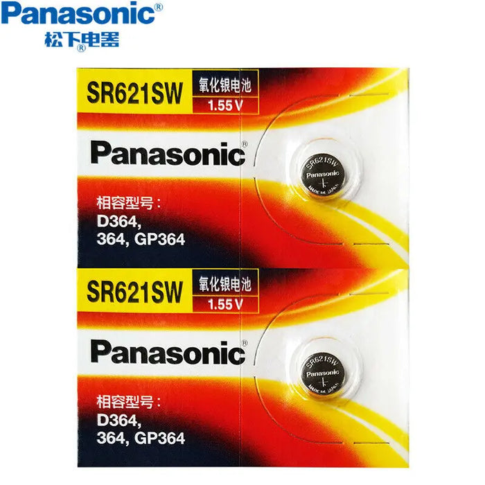 Panasonic SR521SW 379 SR920SW 371 1.55v SR621SW 364 Silver Oxide Battery Watch freeshipping - JUST BATTERIES