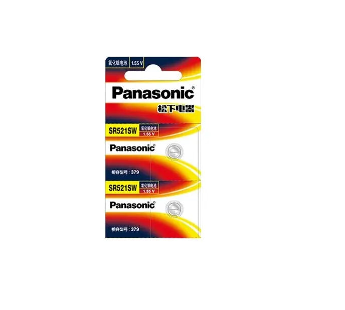 Panasonic SR521SW 379 Silver Oxide Battery Watch Panasonic