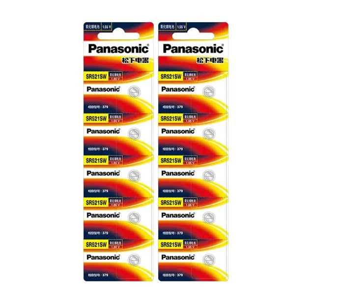 Panasonic SR521SW 379 Silver Oxide Battery Watch Panasonic