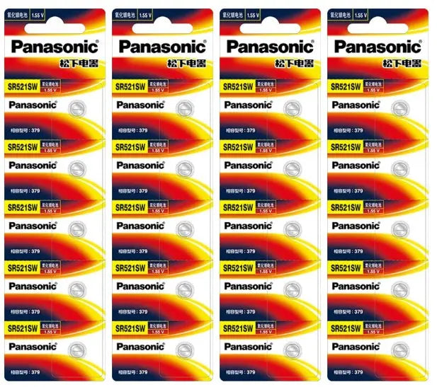 Panasonic SR521SW 379 Silver Oxide Battery Watch Panasonic