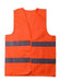 SAFETY VEST  LIGHT GREEN / ORANGE SAFETY WORKWEAR HIGH VISIBILITY UNIVERSAL SIZE Unbranded