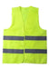 SAFETY VEST  LIGHT GREEN / ORANGE SAFETY WORKWEAR HIGH VISIBILITY UNIVERSAL SIZE Unbranded