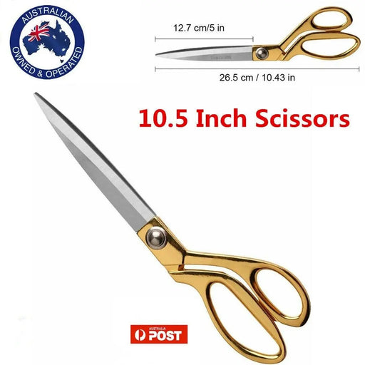 Scissors Tailor Dressmaking Sewing Cutting Trimming Fabric Cutting Shear 10.5'' Unbranded