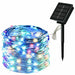 Solar String Lights Copper Wire RGB/Cool/Warm Garden Decor Fairy lights 10Meter freeshipping - JUST BATTERIES